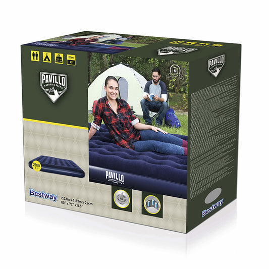 Luchtbed Bestway King 203 x 183 x 22 cm | Auredomo - foto 2
