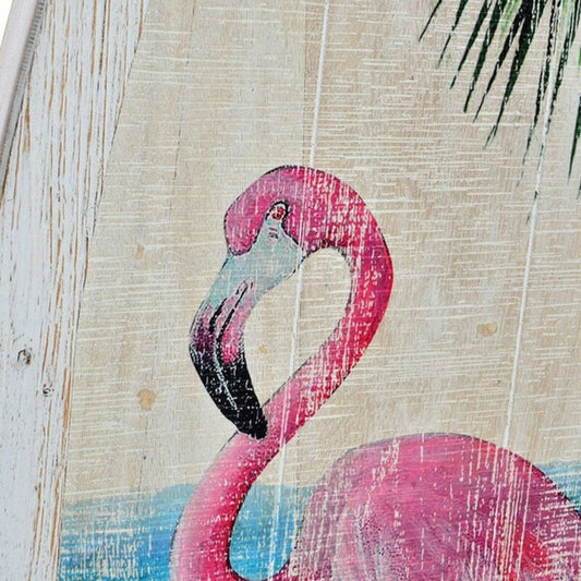 Tropische wanddecoratie met flamingo | Auredomo - foto 2