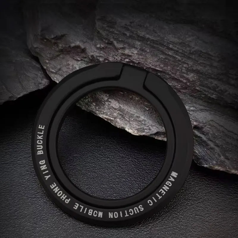 Zwarte magnetische telefoonring