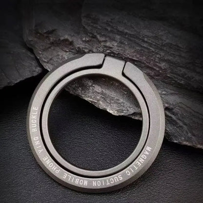 Grijze magnetische telefoonring