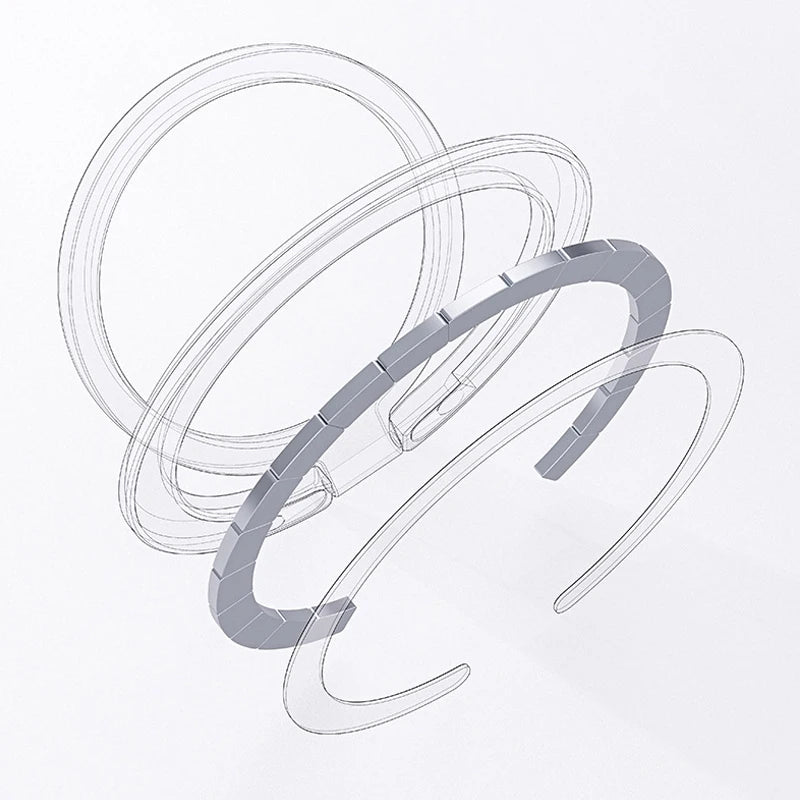 Constructie van de uitklapbare magnetische telefoonring