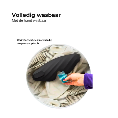 Het 3D slaapmasker kan voorzichtig met de hand worden gewassen