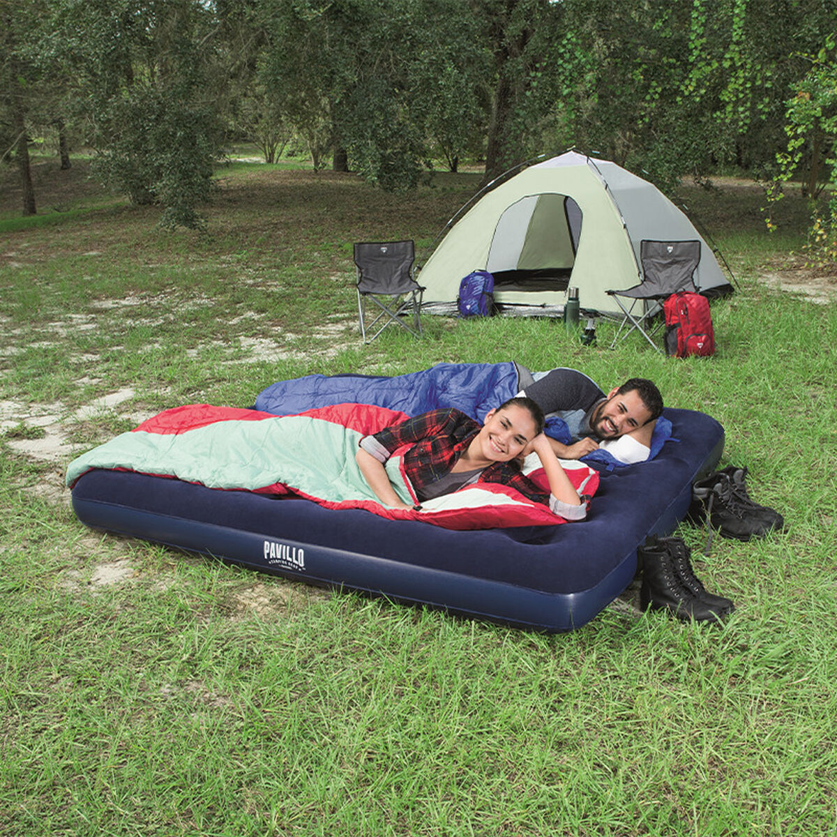 Luchtbed Bestway King 203 x 183 x 22 cm | Auredomo - foto 3