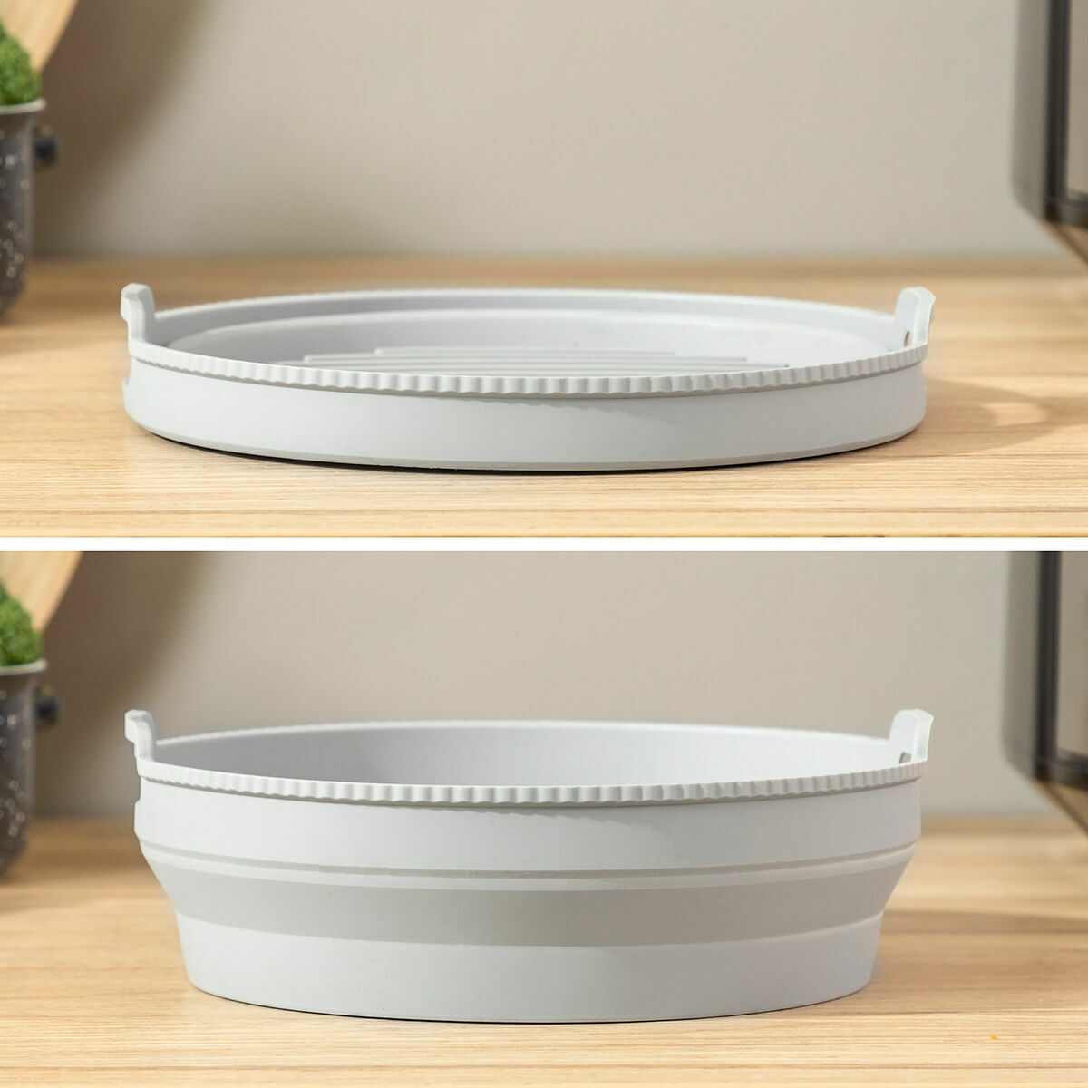 Opvouwbaar siliconen mandje voor airfryer Fliynner | Auredomo - foto 4