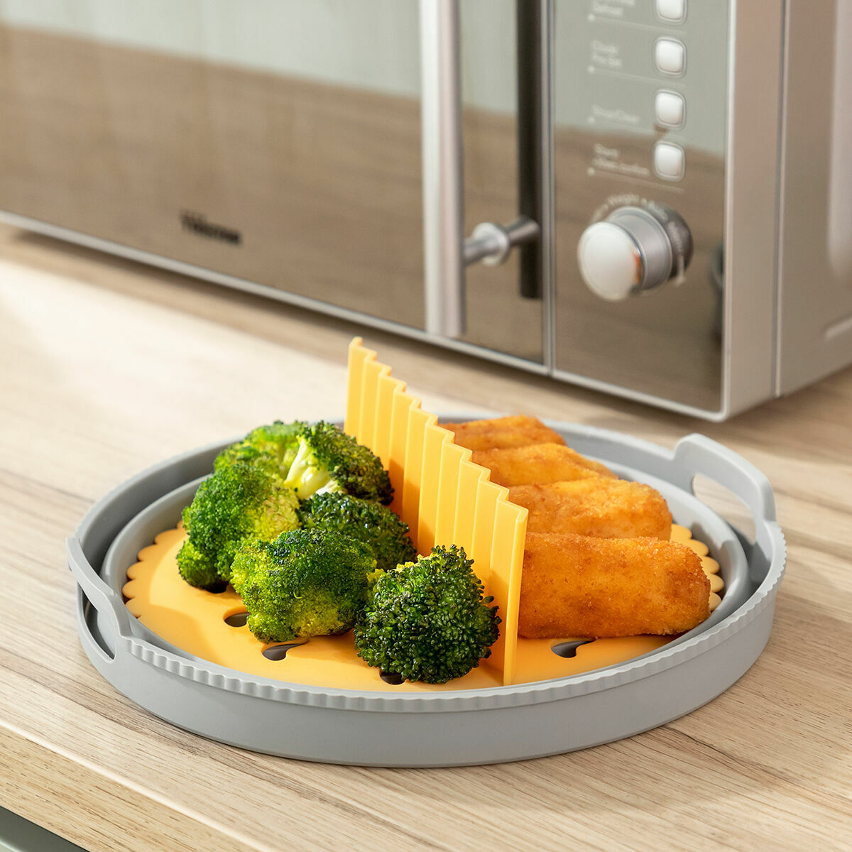 Opvouwbaar siliconen mandje voor airfryer Fliynner | Auredomo - foto 5