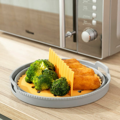 Opvouwbaar siliconen mandje voor airfryer Fliynner | Auredomo - foto 5