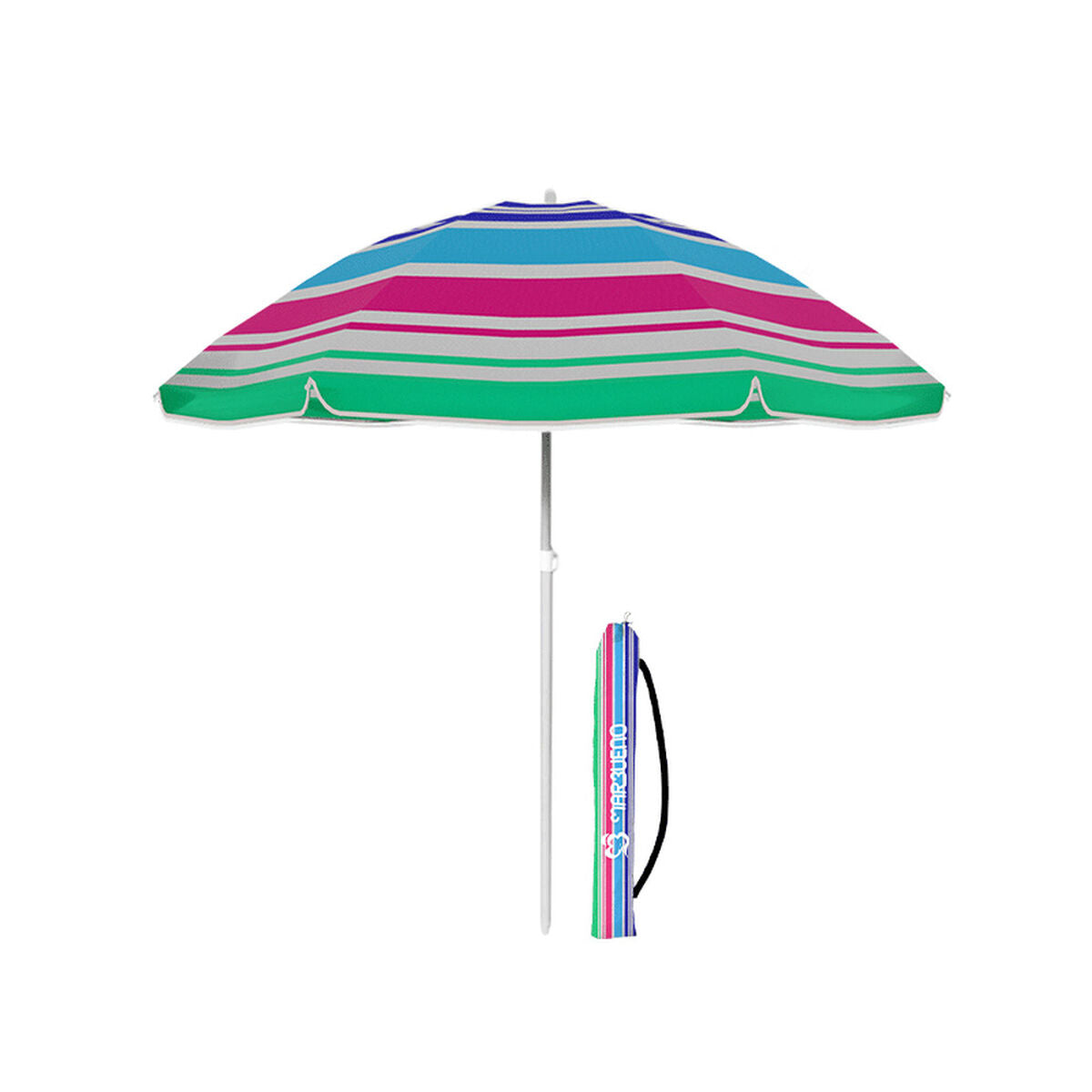 Kleurrijke strandparasol 160 cm | Auredomo - foto 1
