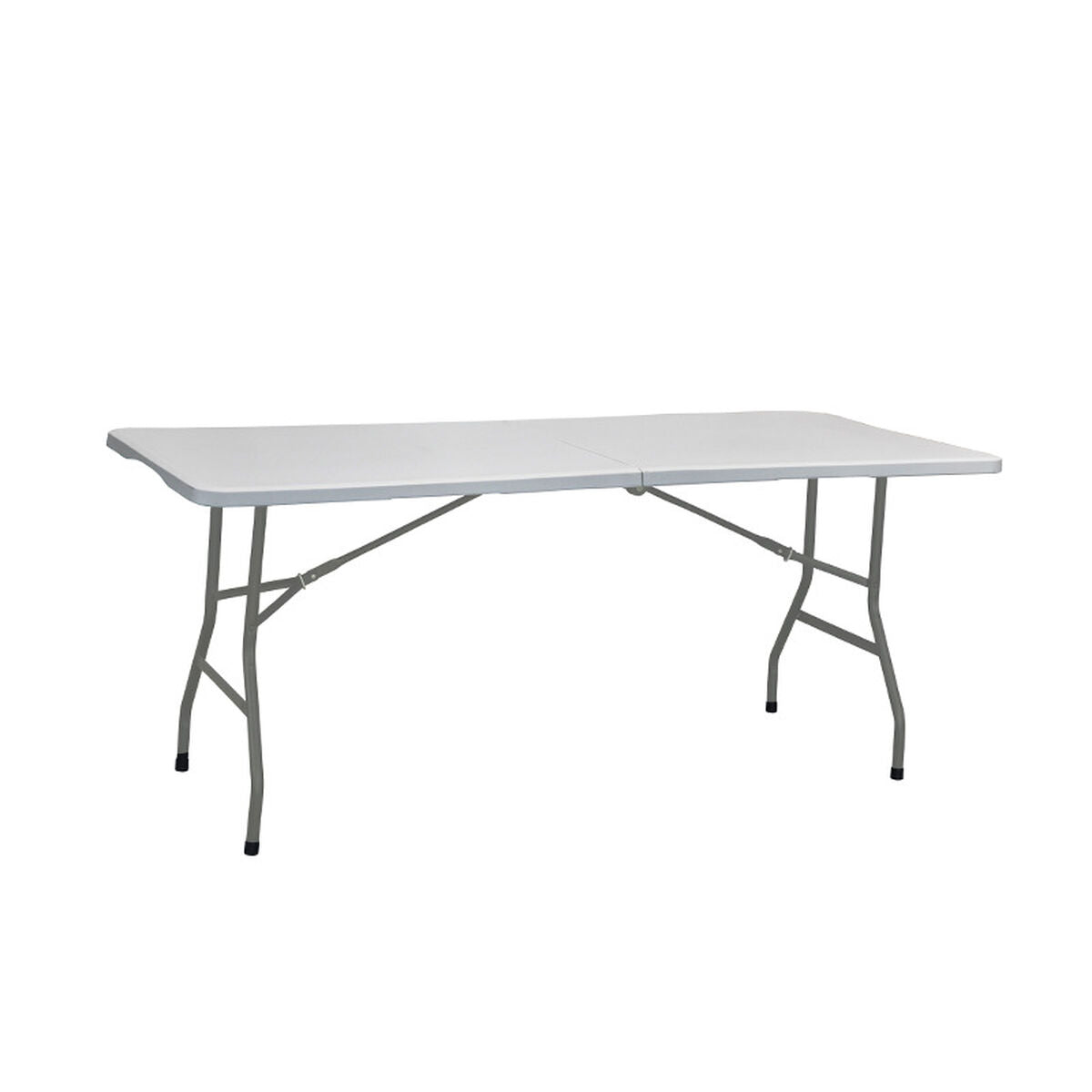 Opvouwbare Tafel Grijs 70 X 74 X 180 Cm | Auredomo - foto 2