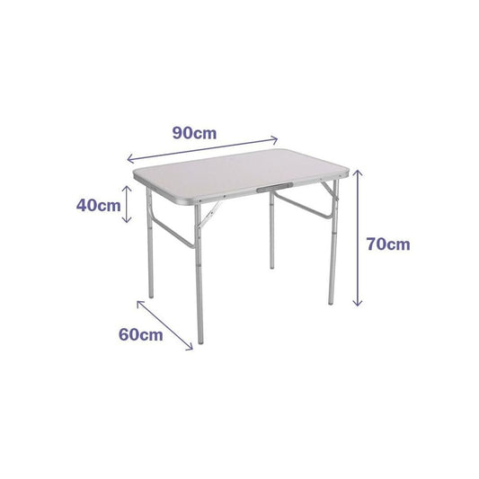 Opvouwbare tuintafel wit 90 x 70 x 60 cm | Auredomo - foto 1