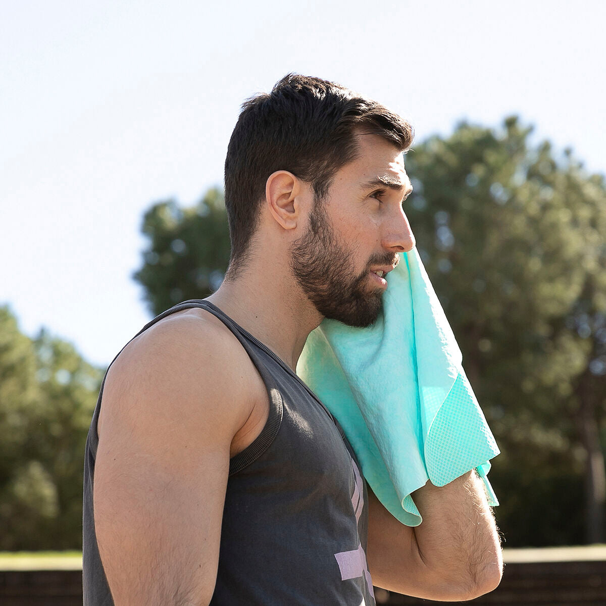 Ijs-Effect Instant Verkoelende Sporthanddoek | Auredomo - foto 2