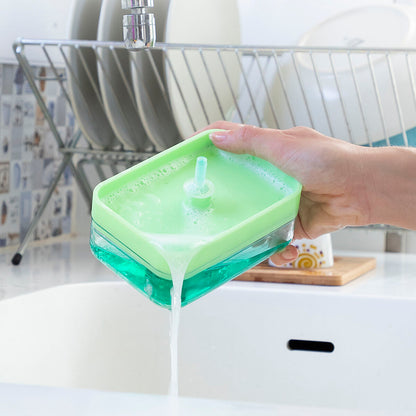2-in-1 zeepdispenser voor het aanrecht Pushoap | Auredomo - foto 5